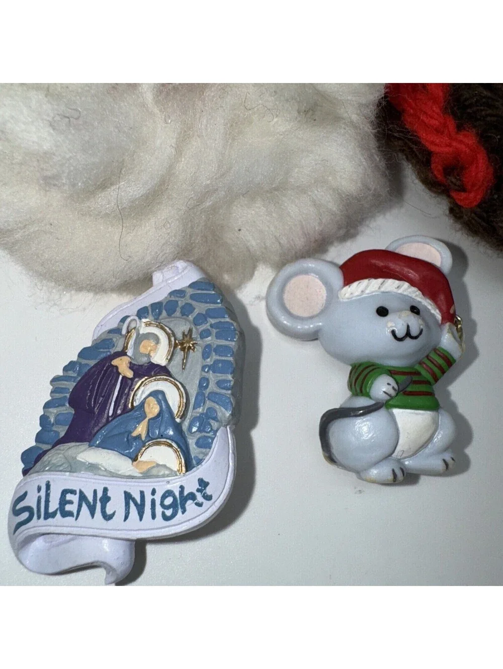 14 Vintage Christmas Thanksgiving Holiday Lapel Pin Turkey Snowman Mouse Santa